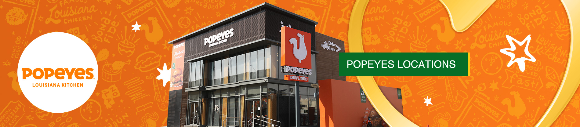 POPEYES Locations - Banner
