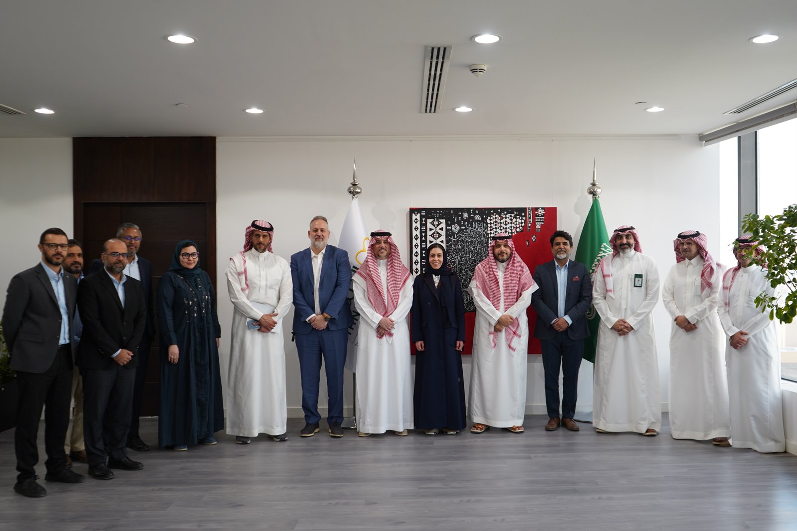 Tanmiah leadership welcomes Dr. Abdulaziz bin Malik Al-Malik, MEWA Deputy Minister for Research and Innovation, and his delegation